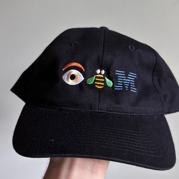 RARE Vintage IBM Computers promo hat techwear software dad hat strapback - Picture 1 of 7